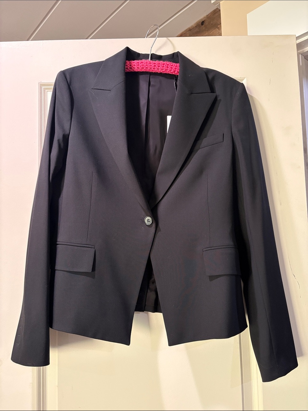 Theory Black Single-Button Women's Blazer